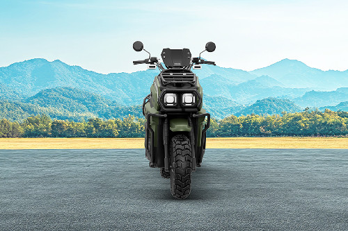 Tampak depan Tampak depan INDOMOBIL eMOTOR Tyranno