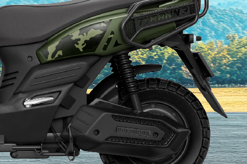 Suspensi belakang INDOMOBIL eMOTOR Tyranno