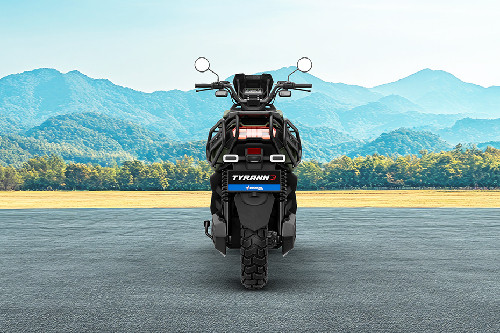 Tampak belakang Tampak belakang INDOMOBIL eMOTOR Tyranno