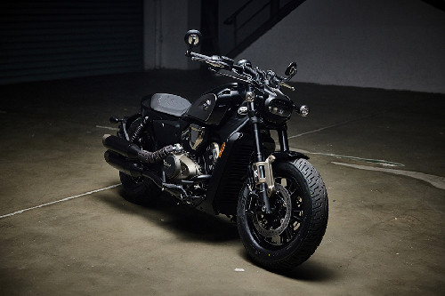 Tampak depan serong atas QJ Motor SRV 600V