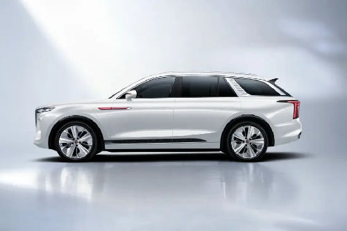 Hongqi E-HS9 Side Medium View