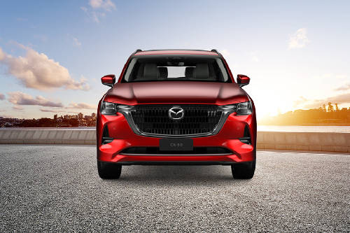 Tampak Depan Mazda CX-80