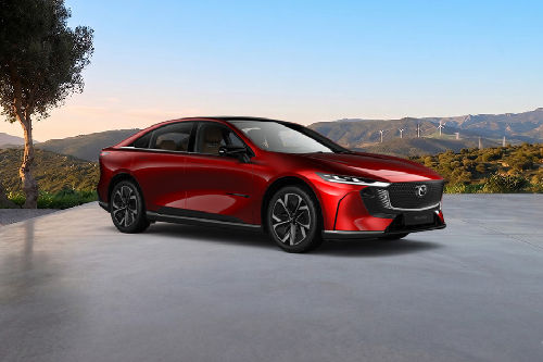 Mazda 6E Front Cross Side View