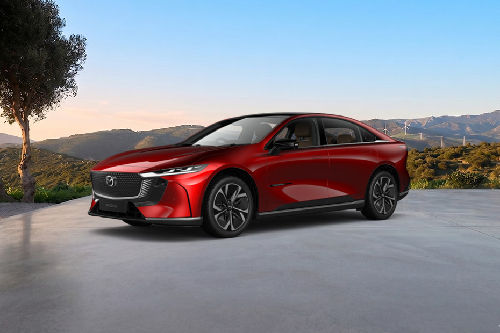 Mazda 6E Front Side View