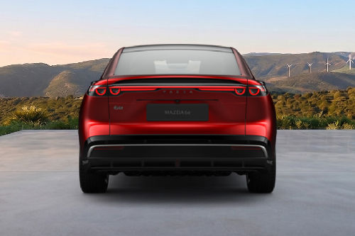 Full Rear View of Mazda 6E