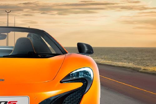 Mclaren 650 S Spider Drivers Side Mirror Front Angle