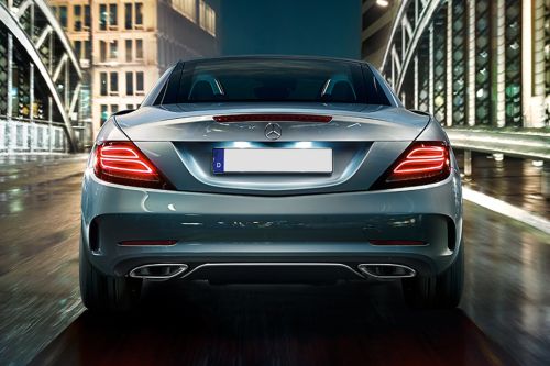 Full Rear View of Mercedes Benz SLC-Class