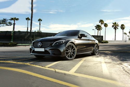 C-Class Coupe Front angle low view