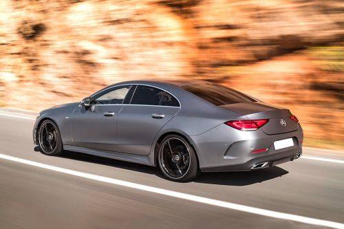 Rear Cross Side View of Mercedes Benz CLS-Class