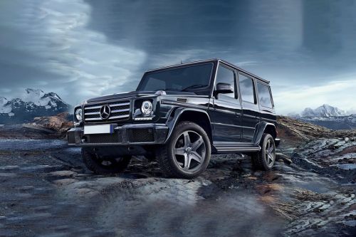 G-Class Front angle low view