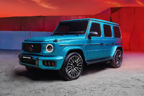Mercedes Benz G-Class Front Side View