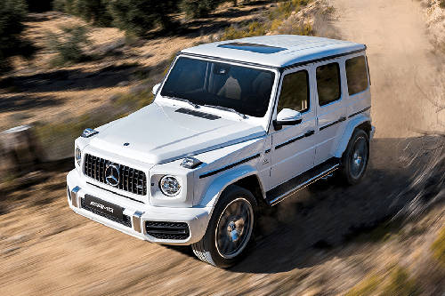 Tampak atas G-Class