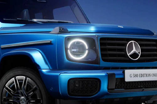 Lampu depan G-Class Electric