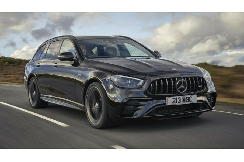 E-Class Estate Front angle low view