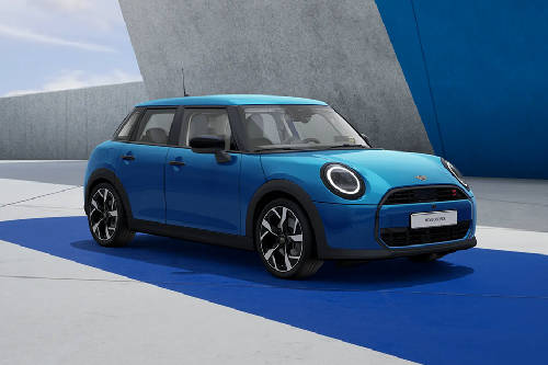 MINI All New 5 Door Front Cross Side View