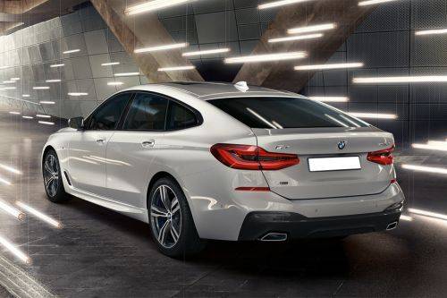 Rear Cross Side View of BMW 6 Series GT