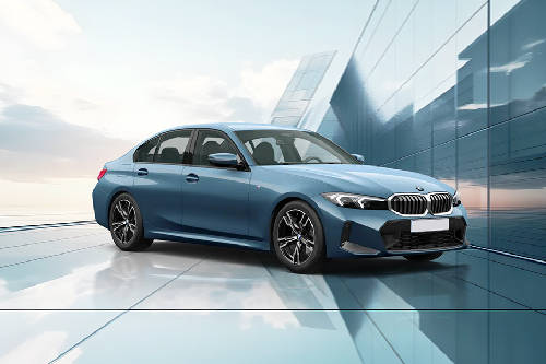 BMW 3 Series Sedan Front Cross Side View
