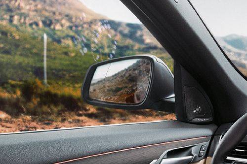 BMW X1 Drivers Side Mirror Rear Angle