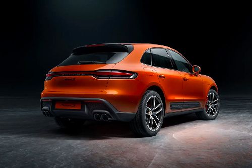Macan Rear angle view
