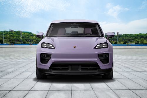 Full Front View of Macan Electric