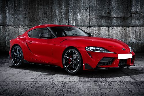 Toyota GR Supra Front Cross Side View