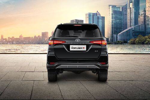 Full Rear View of Toyota Fortuner