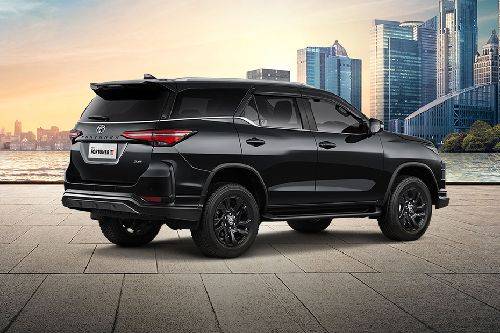 Fortuner Rear angle view