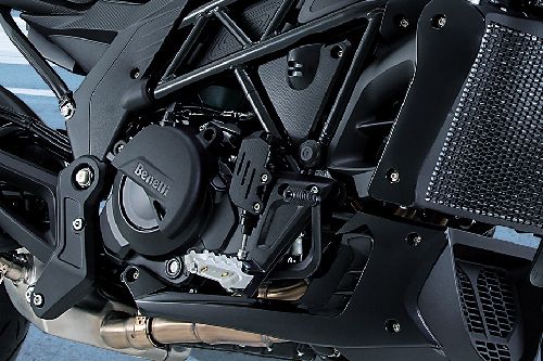 Benelli 502C Engine View