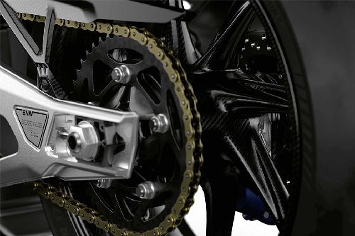 Pandangan pengendara BMW M 1000 RR