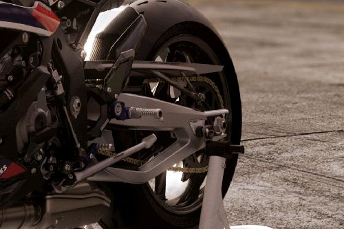Rem belakang BMW M 1000 RR