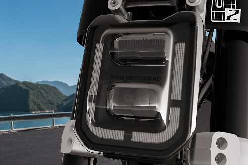 Head Light View BMW CE 02 Head Light View