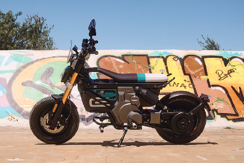 Left Side View Full Image BMW CE 02 Left Side View Full Image