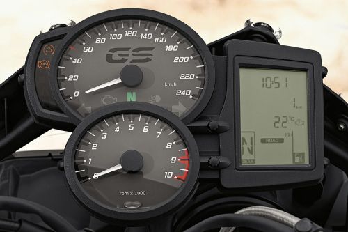 BMW F 700 GS Console View