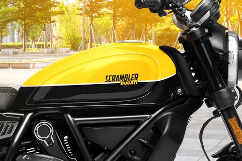 Ducati Scrambler Full Throttle Fuel Tank View
