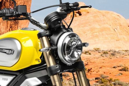 Ducati Scrambler 1100 Head Light View