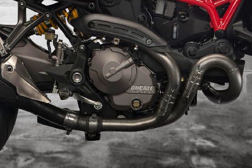 Ducati Monster Engine View