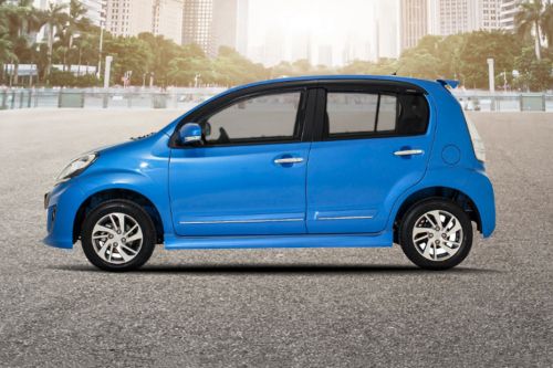 Tampak samping Sirion (2012-2017)