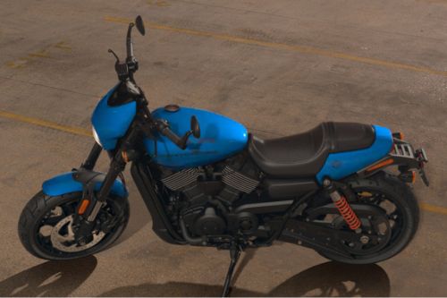 Harley Davidson Street Rod Left Side View Full Image