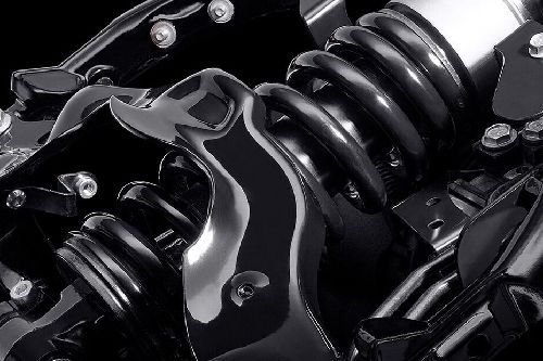 Suspensi belakang Harley Davidson Fat Boy
