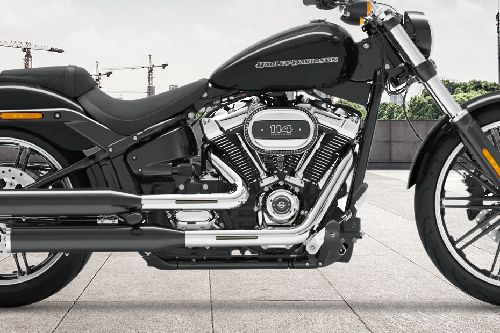 Harley Davidson Breakout Engine View