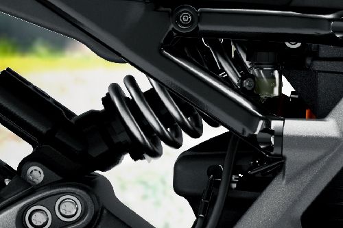 Suspensi belakang Harley Davidson LiveWire