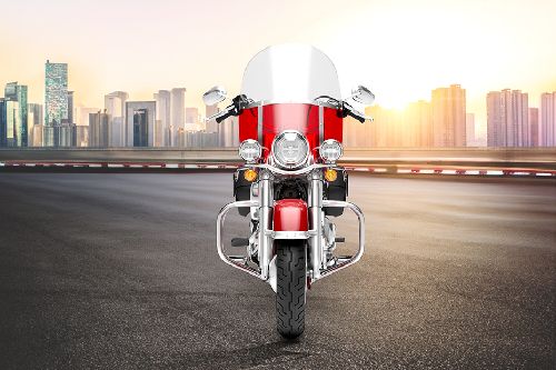 Tampak depan Tampak depan Harley Davidson Hydra-Glide Revival