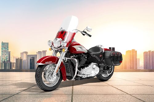 Tampak depan serong Tampak depan serong Harley Davidson Hydra-Glide Revival