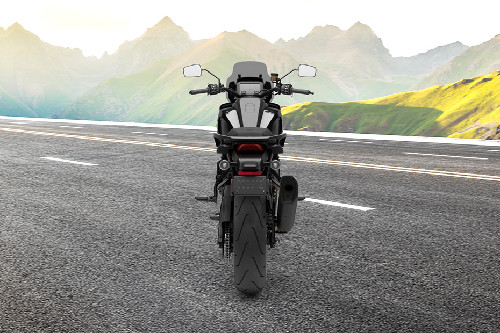 Tampak belakang Harley Davidson Pan America 1250 ST