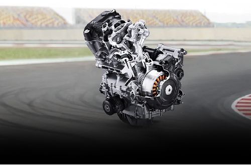 Honda CBR250RR Engine View