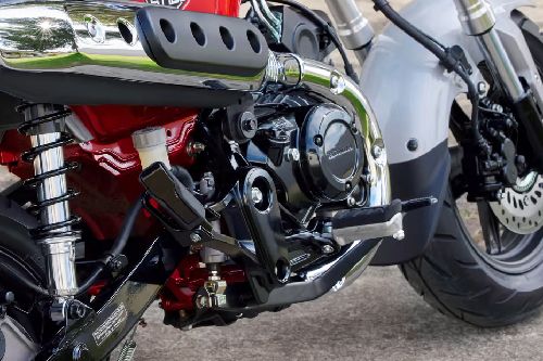 Honda ST125 Dax Engine View