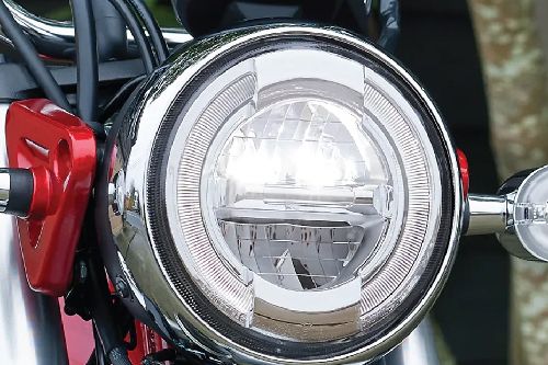 Honda ST125 Dax Head Light View