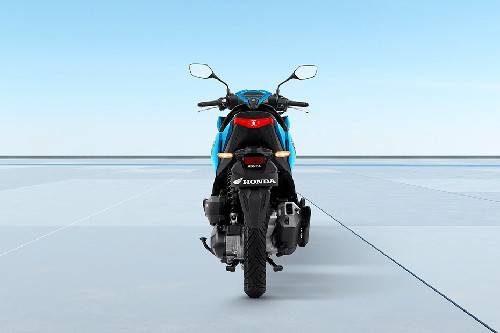 Tampak belakang Honda Vario 125