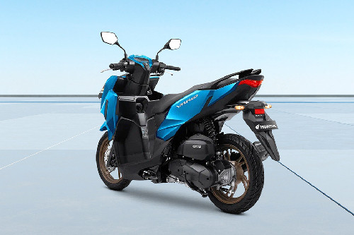 Tampak belakang kanan serong Honda Vario 125