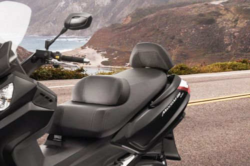SYM Maxsym 400i Rider Seat View